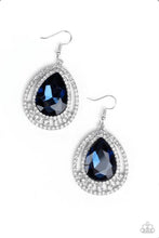 Load image into Gallery viewer, All Rise For Her Majesty - Blue Earring
