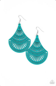 Tropical Tempest Blue Earring