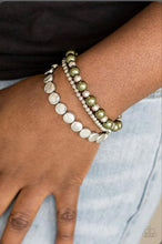 Load image into Gallery viewer, Girly Girl Glamour - Green bracelet
