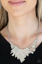 Load image into Gallery viewer, Happily Ever AFTERSHOCK Silver Necklace
