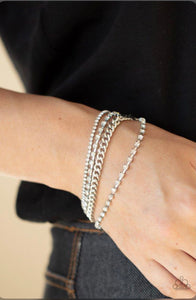 Brilliantly Beaming White Bracelet