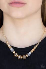 Load image into Gallery viewer, Turn Up The Tea Lights Gold Necklace
