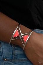 Load image into Gallery viewer, Pyramid Palace Red Bracelet
