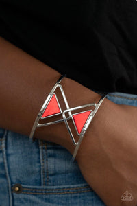 Pyramid Palace Red Bracelet