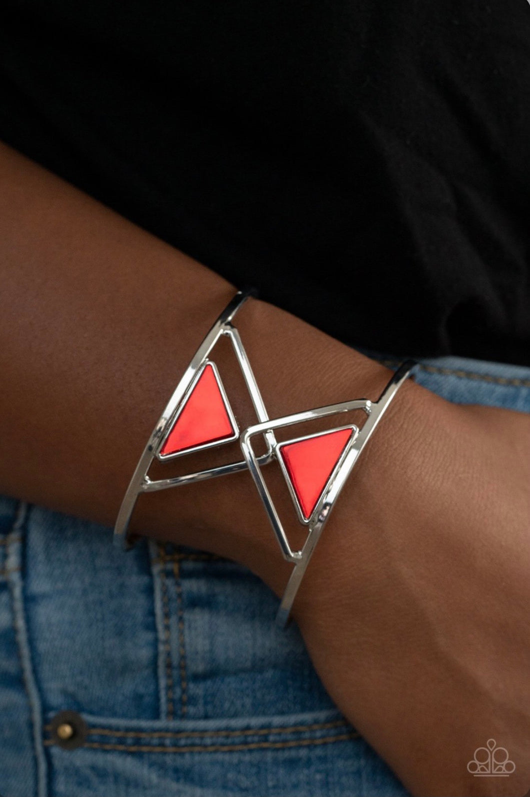 Pyramid Palace Red Bracelet