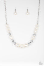 Load image into Gallery viewer, Take Note White Necklace
