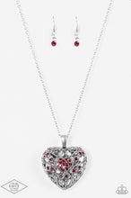 Load image into Gallery viewer, Heartless Heiress Red Necklace
