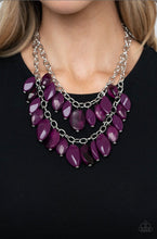 Load image into Gallery viewer, Palm Beach Beauty - Purple necklace
