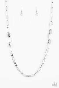 Have I Made Myself Clear White Necklace