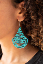 Load image into Gallery viewer, Tropical Tempest Blue Earring
