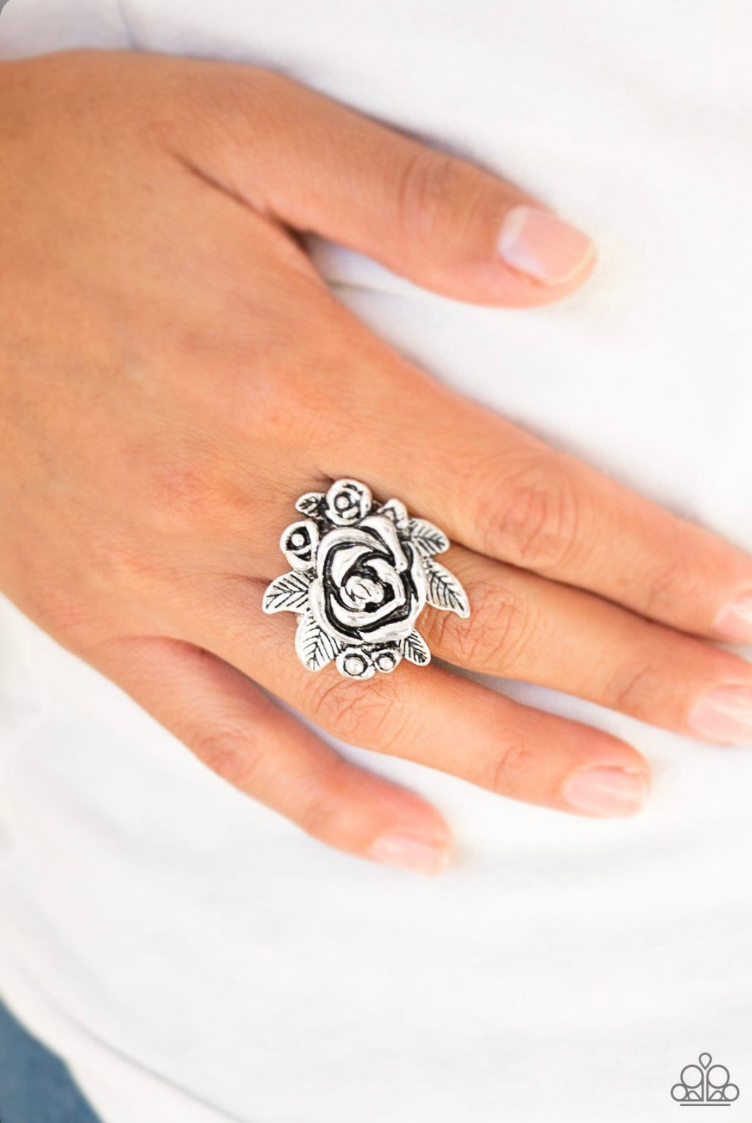 Bouquet Bonanza Silver Ring