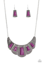 Load image into Gallery viewer, lion den purple necklace
