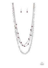 metro mixer red Necklace