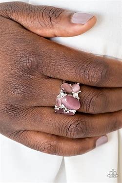 Modern Moonwalk purple ring