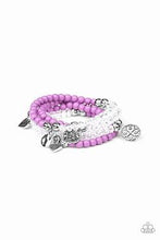 Load image into Gallery viewer, colorfully cupid purple bracelet
