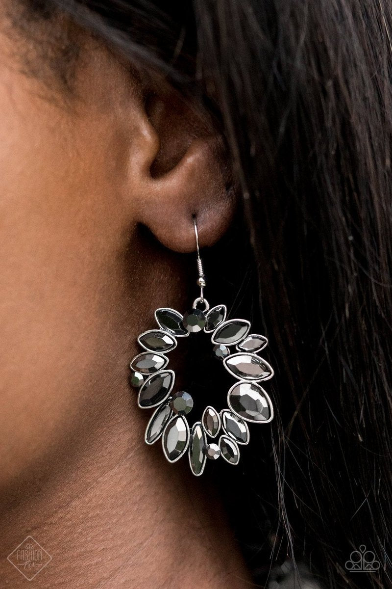 Try as I DYNAMITE Silver Fashion Fix Earring