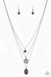 Southern Roots purple necklace
