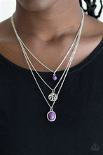 Load image into Gallery viewer, Southern Roots purple necklace
