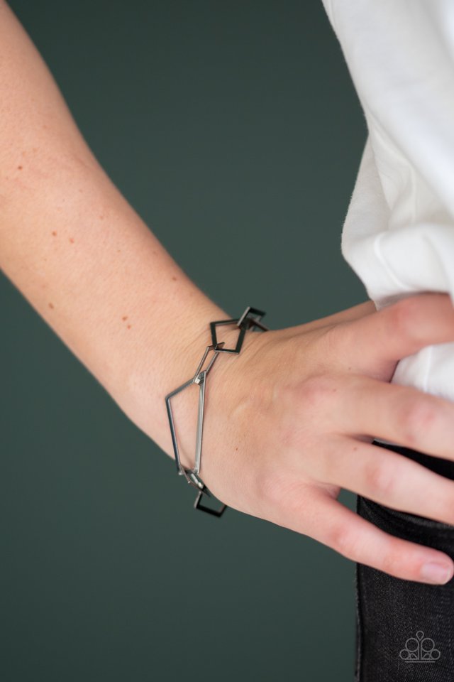 Shattered Shine black bracelet