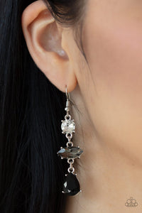 Starlet Twinkle black earring