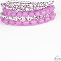 Load image into Gallery viewer, Sugary Sweet  Purple Bracelet

