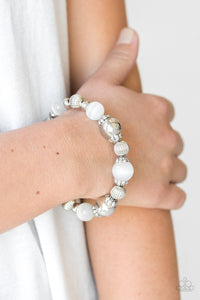 Once upon a maritime white bracelet