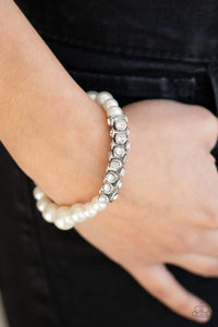Traffic-Stopping Sparkle white bracelet