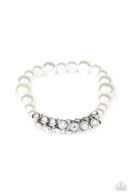 Load image into Gallery viewer, Traffic-Stopping Sparkle white bracelet
