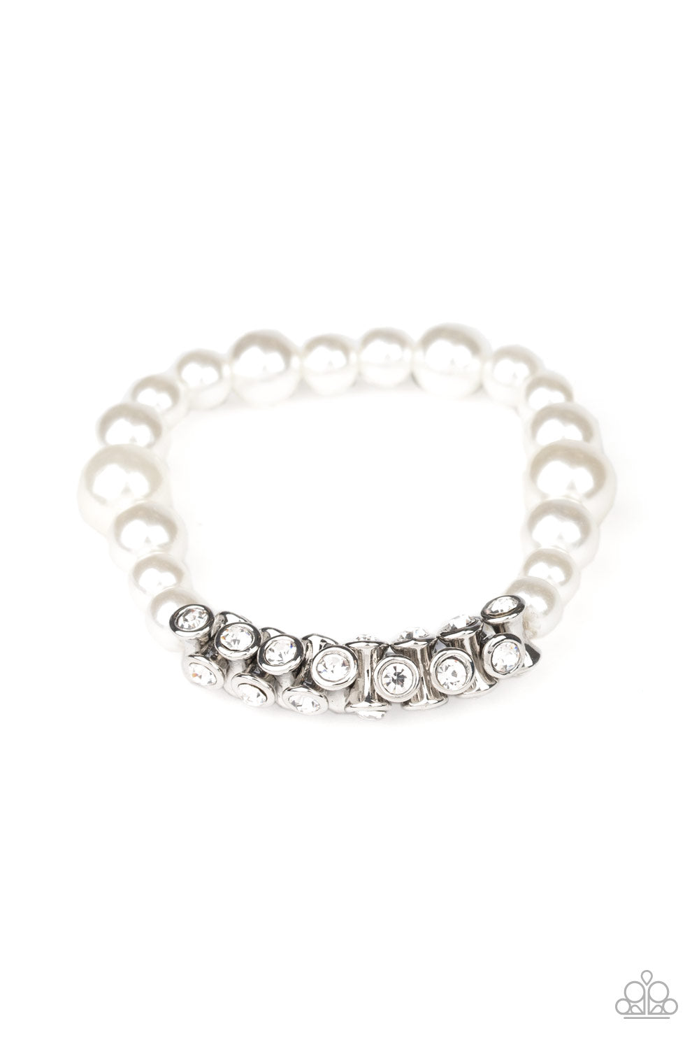 Traffic-Stopping Sparkle white bracelet