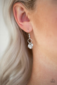 Twinkling Trinkets White Earring