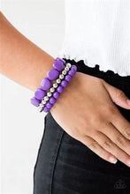 Load image into Gallery viewer, Color Venture Purple bracelet
