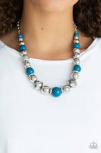 Load image into Gallery viewer, Weekend Party Blue necklace
