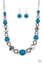 Load image into Gallery viewer, Weekend Party Blue necklace
