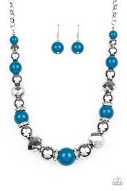 Weekend Party Blue necklace